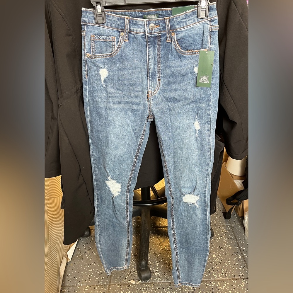 Highest rise skinny jeans